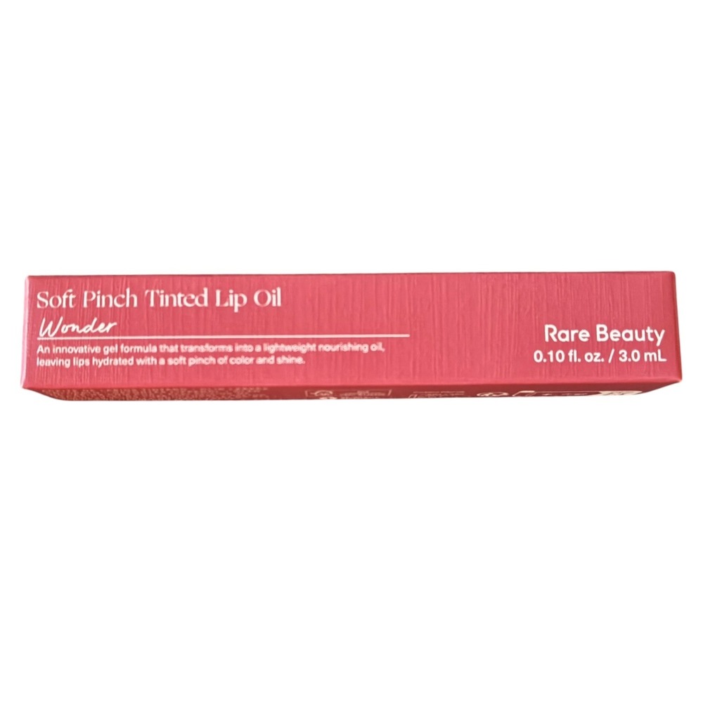 Rare Beauty Soft Pinch Tinted Lip Oil Wonder Berry Glossy Hydrating Lip Stain